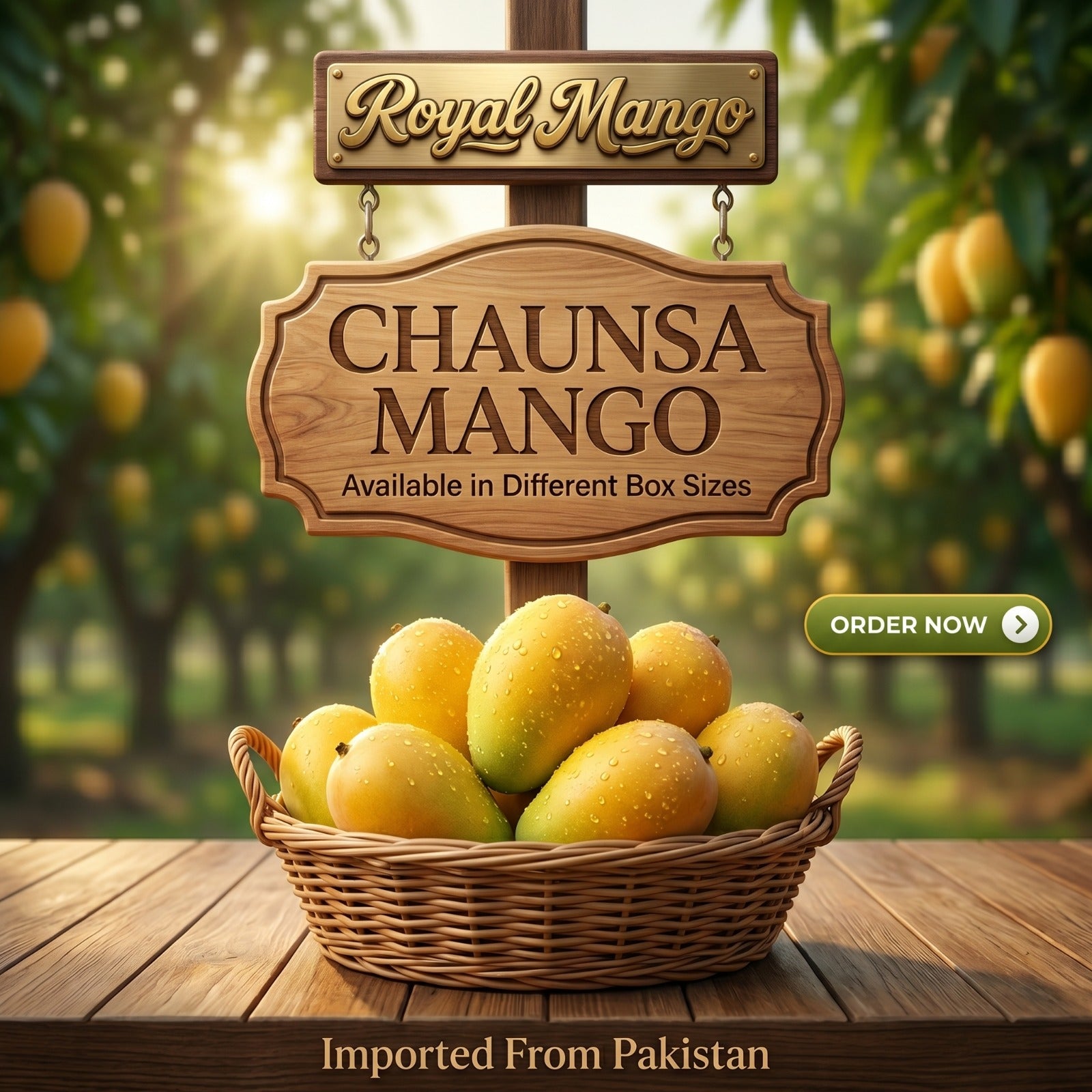 Fresh Pakistani Chaunsa Mango – Premium Sweet & Juicy Mangoes in UK