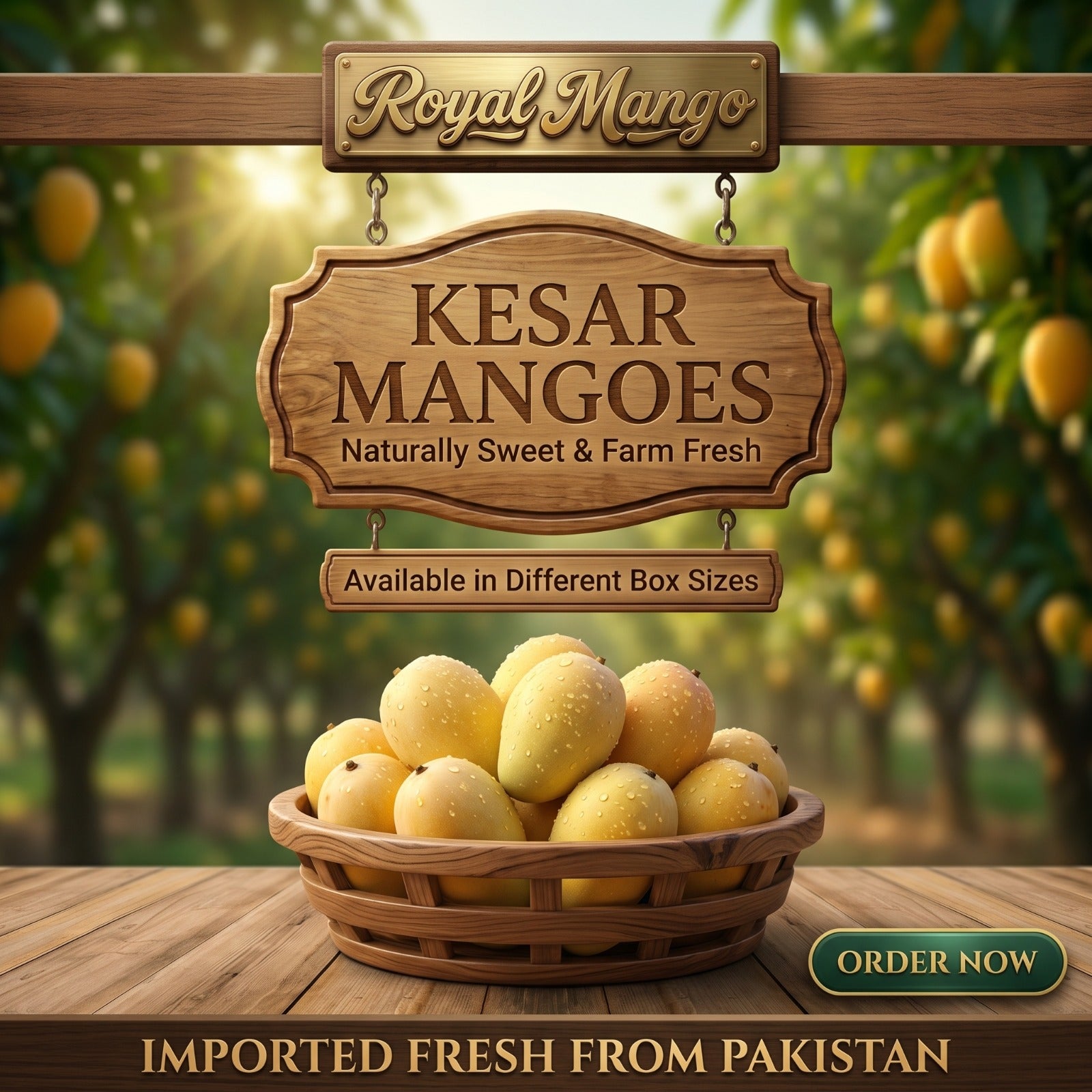 Premium Kesar Mango – Sweet Aromatic Mangoes in UK