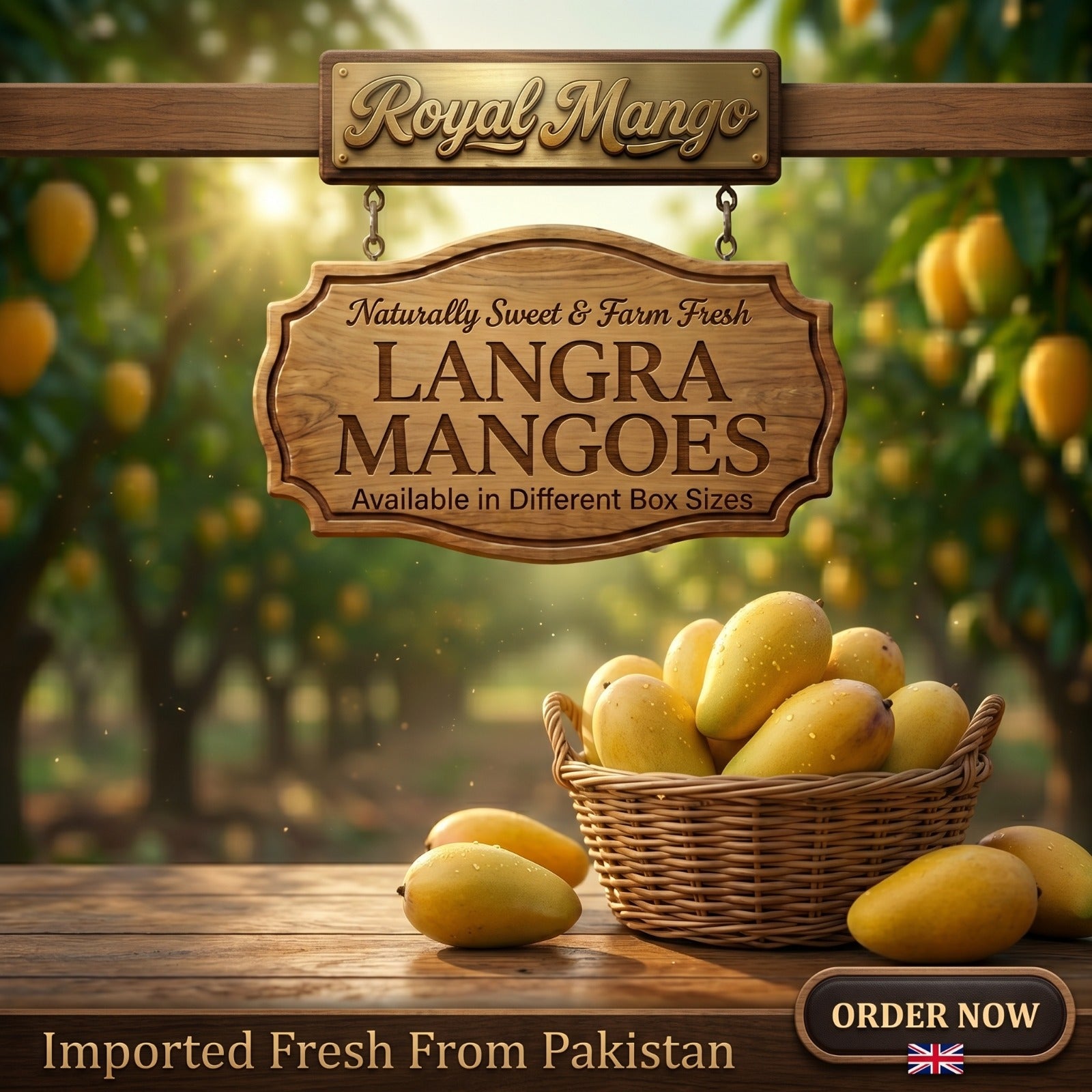 Fresh Pakistani Langra Mango – Sweet & Juicy Premium Mangoes in UK